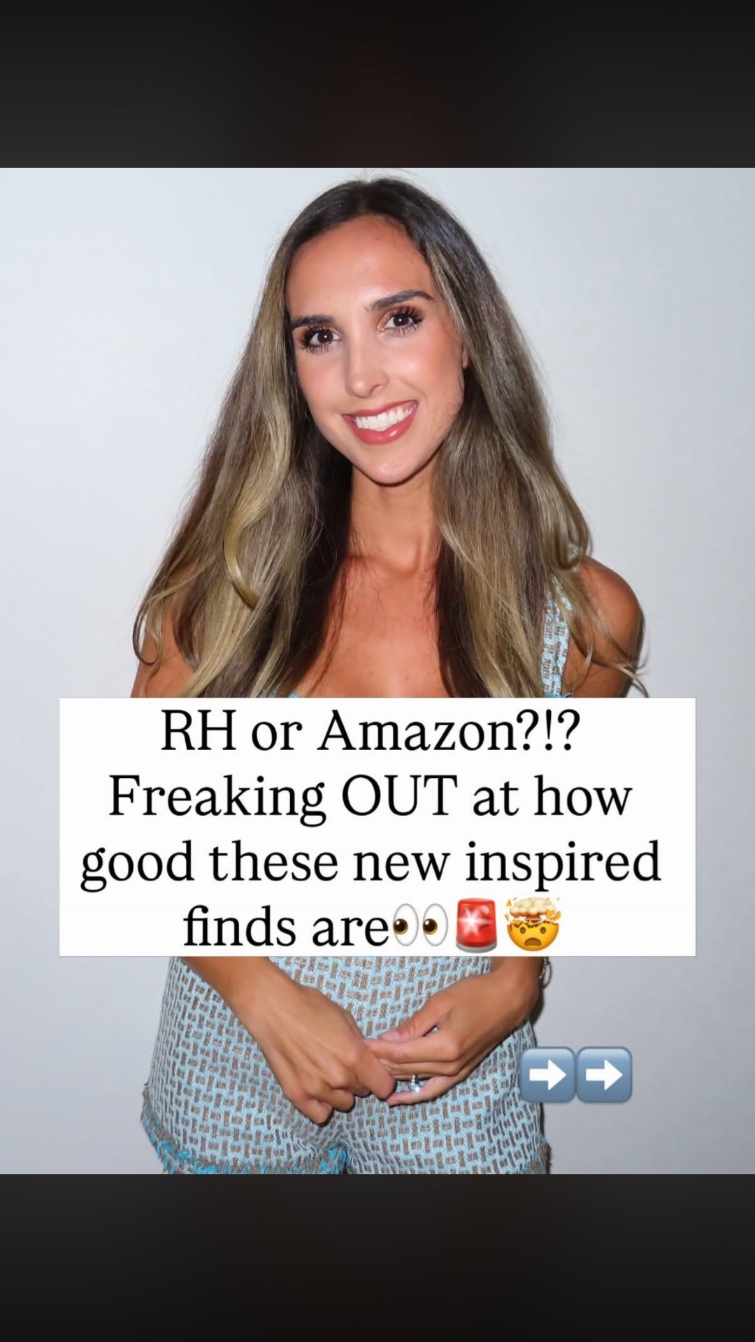 RH or Amazon!?! Freaking out at how good these new inspired finds are!!!