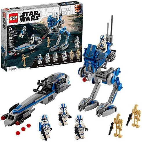 LEGO Star Wars 501st Legion Clone Troopers 75280 Building Kit, Cool Action Set for Creative Play ... | Amazon (US)