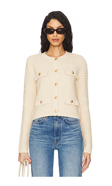 BLANKNYC Slow Start Cardigan in Cream Combo from Revolve.com | Revolve Clothing (Global)