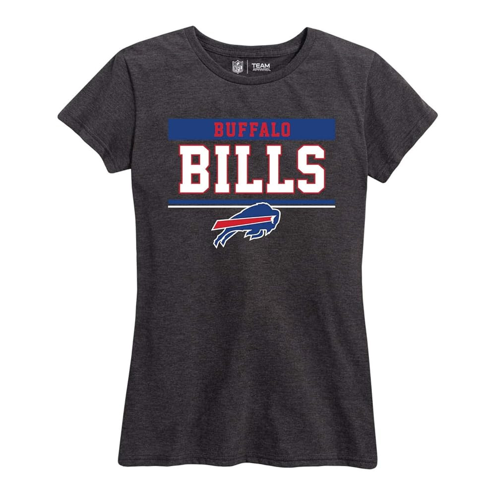 Team Fan Apparel NFL Womens Plus Size Relaxed Fit T-Shirt, Gameday Apparel, Tagless Rib Neck Cont... | Amazon (US)