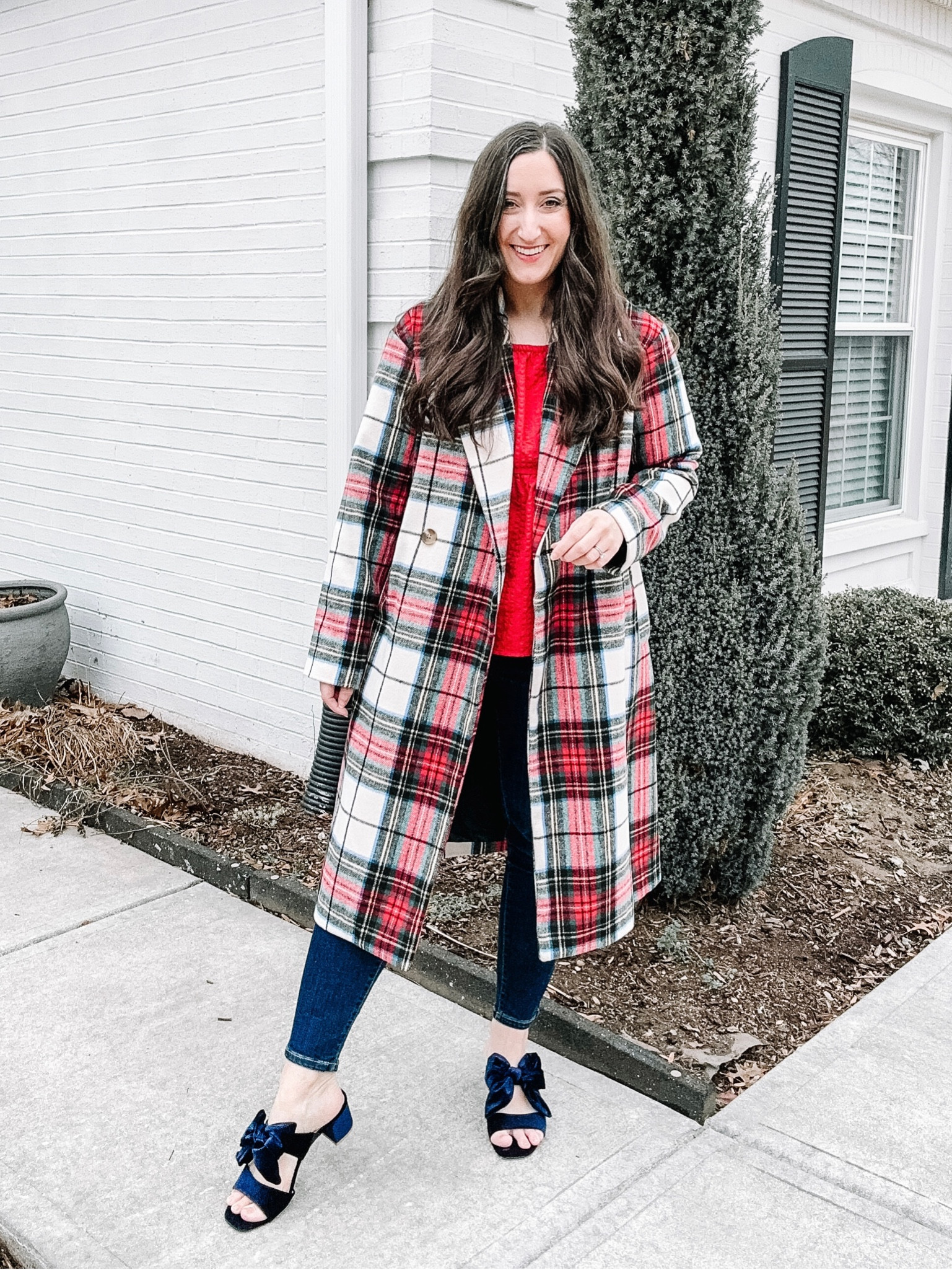 Feeling festive with the perfect plaid jacket and shoes  

#LTKsalealert #LTKHoliday #LTKshoecrush