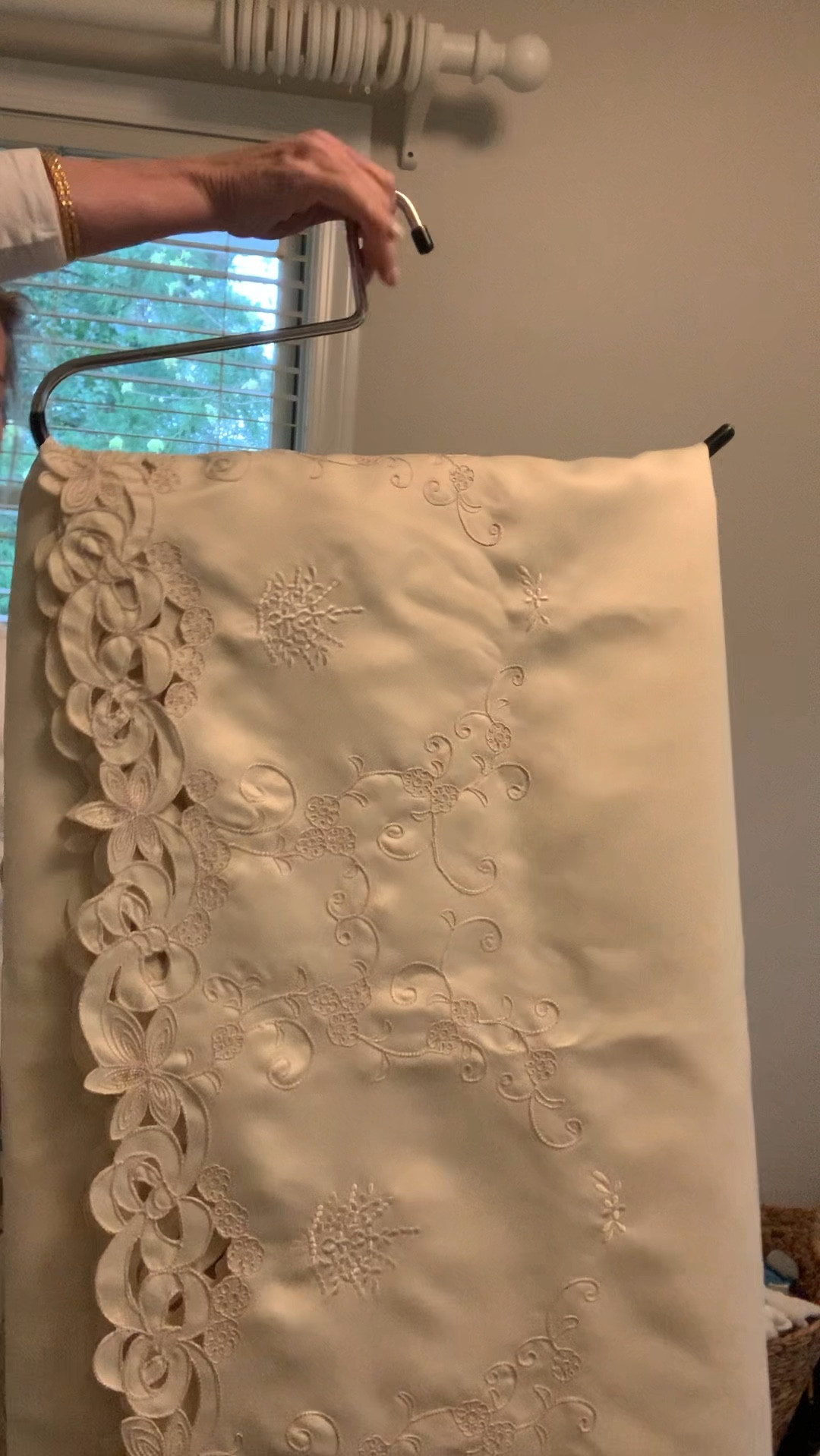 These hangers are what you need to keep your table cloths organized, wrinkle-free, and table-ready!

#LTKhome #LTKSeasonal