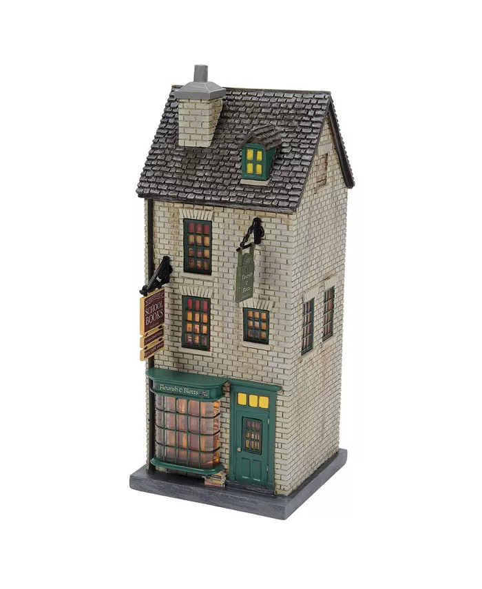 Harry Potter Village Flourish and Blotts Figurine | Macy's