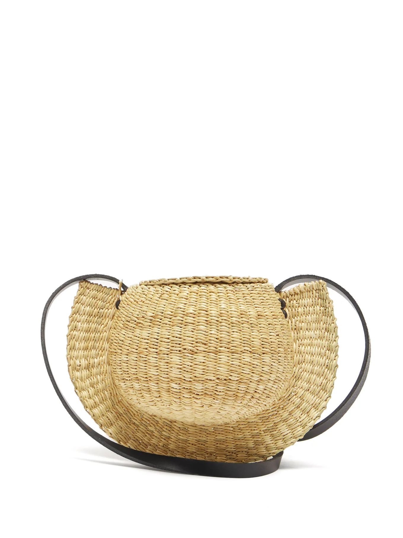 N.25 Mini Glob straw basket bag | Inès Bressand | Matches (US)