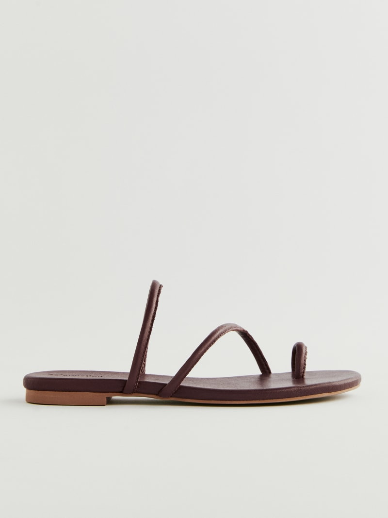 Ludo Toe Ring Strappy Flat Sandal | Reformation (Global)
