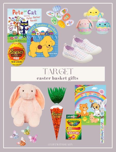Target Easter basket gifts! I love a good Easter book and stuffed bunny! 

#LTKFind #LTKkids #LTKSeasonal
