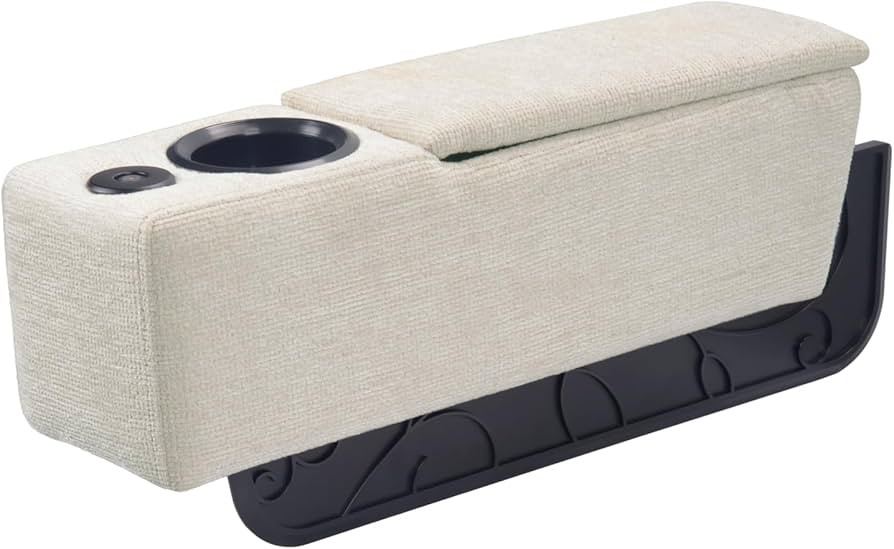 Multifunctional Removable Sofa Armrest with Cup Holder, Couch Armrest with Wireless Charge Stand,... | Amazon (US)