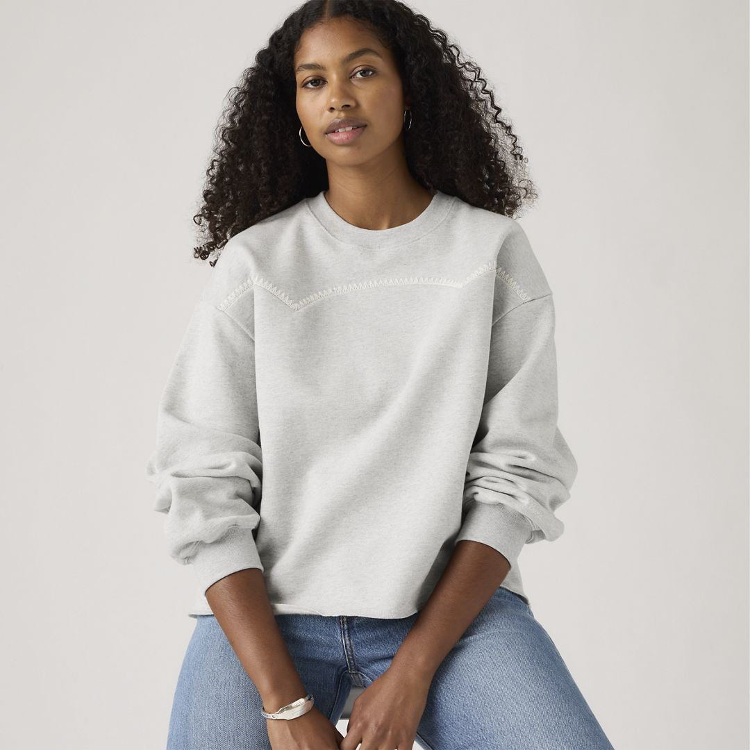 Levi's Leo Western Yoke Sweatshirt - Women's S | Levi's US