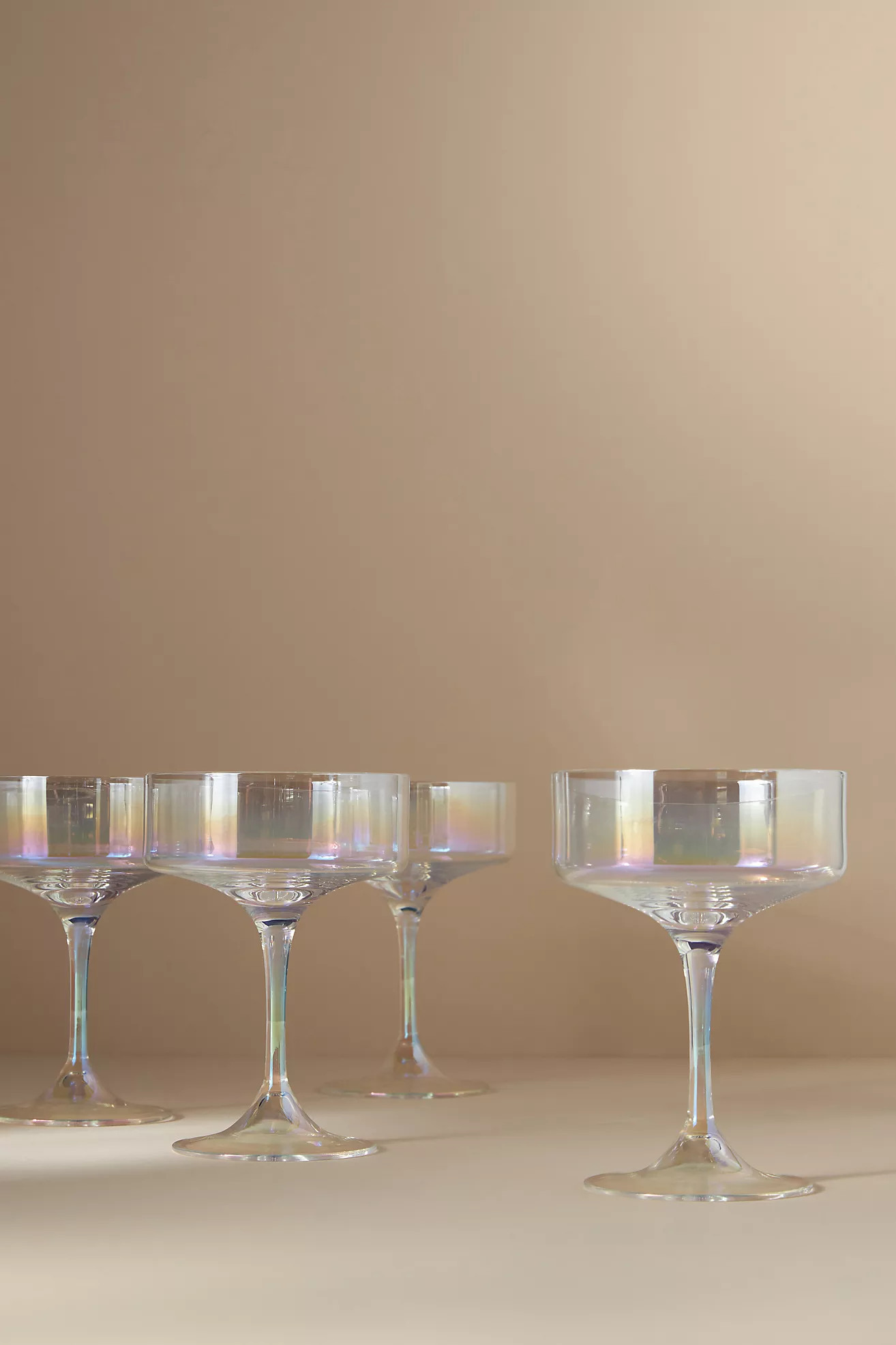 Morgan Coupe Glasses, Set of 4 | Anthropologie (US)