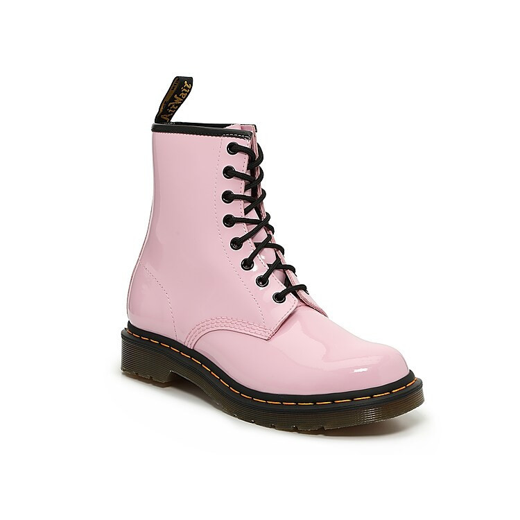 Dr. Martens | Women's | Pink Patent Leather | Size UK 3 / US 5 | Boots | DSW
