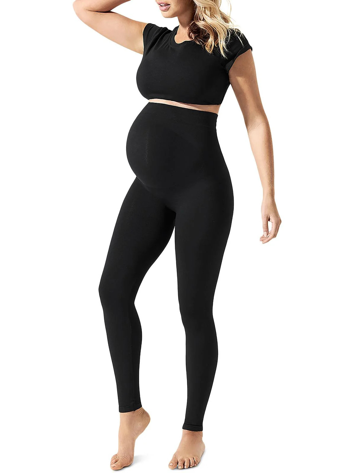 Womens Maternity High Rise Leggings | Shop Simon