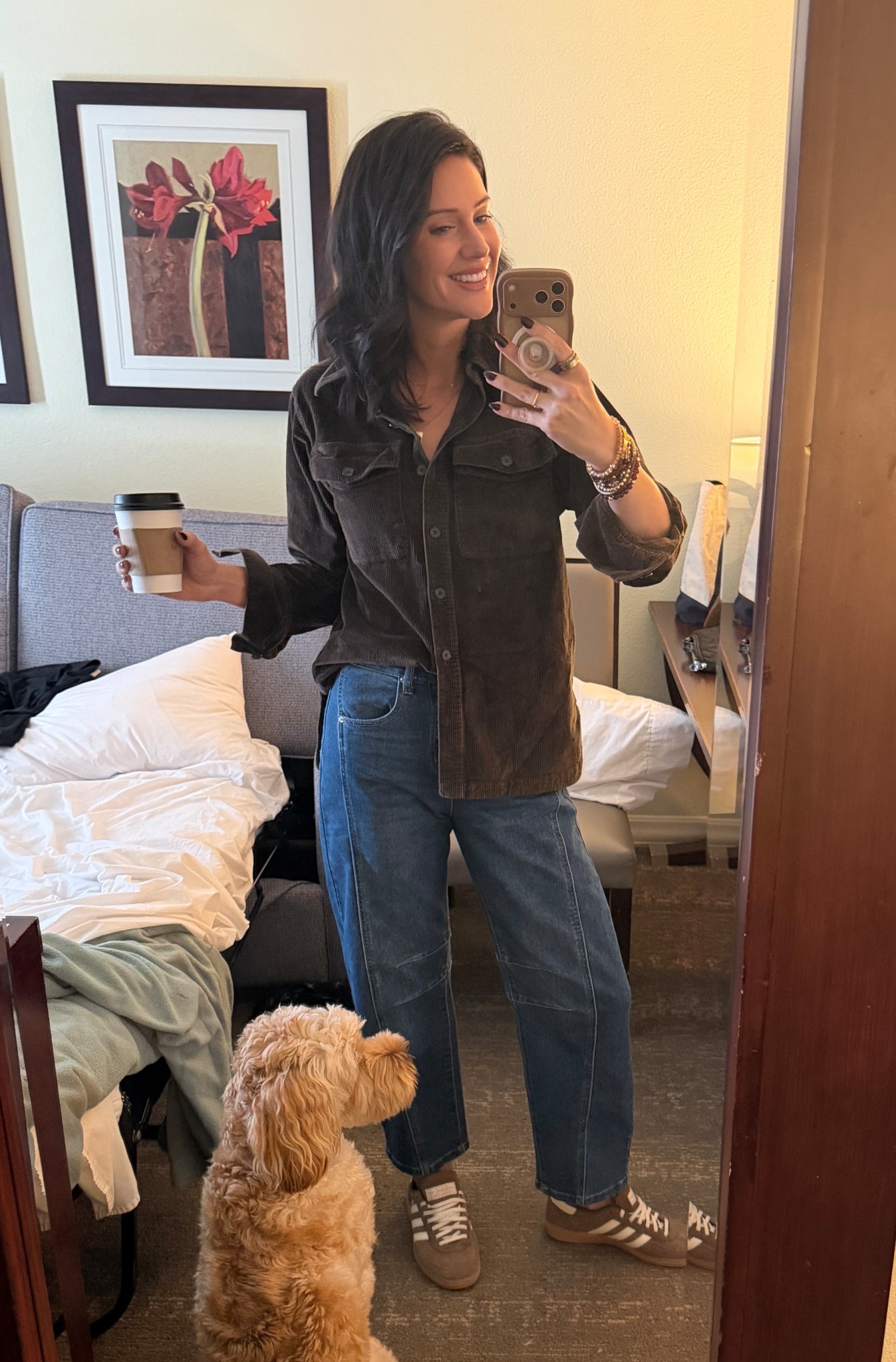 When your fall wardrobe is all browns and texture. Wearing tts is both top and jeans. Down half a size in the shoes  

#LTKHoliday #LTKCyberWeek #LTKootd