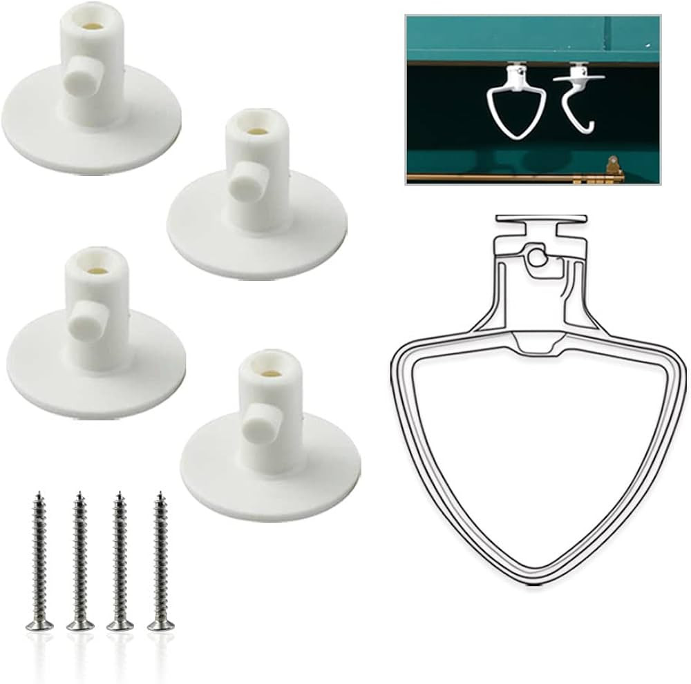 Stand Mixer Attachment Holders, Compatible with Kitchenaid Mixer Attachments - for Storing Flex E... | Amazon (US)