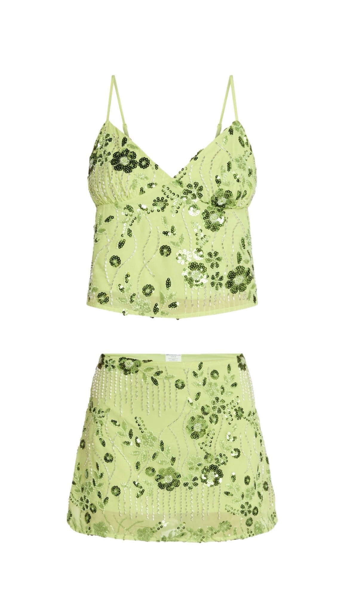 No Boundaries Junior's Beaded Camisole & mini skirt, Sizes XXS-XXL

#LTKootd #LTKSeasonal