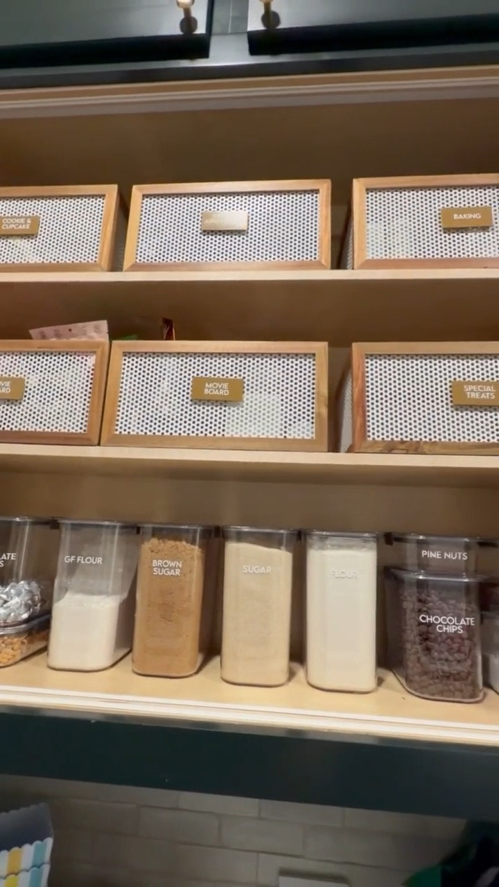This pantry, organized with product from NEAT Method and Amazon, really makes you want to bake some cookies 🍪 

#LTKHome #LTKKids #LTKfoodie