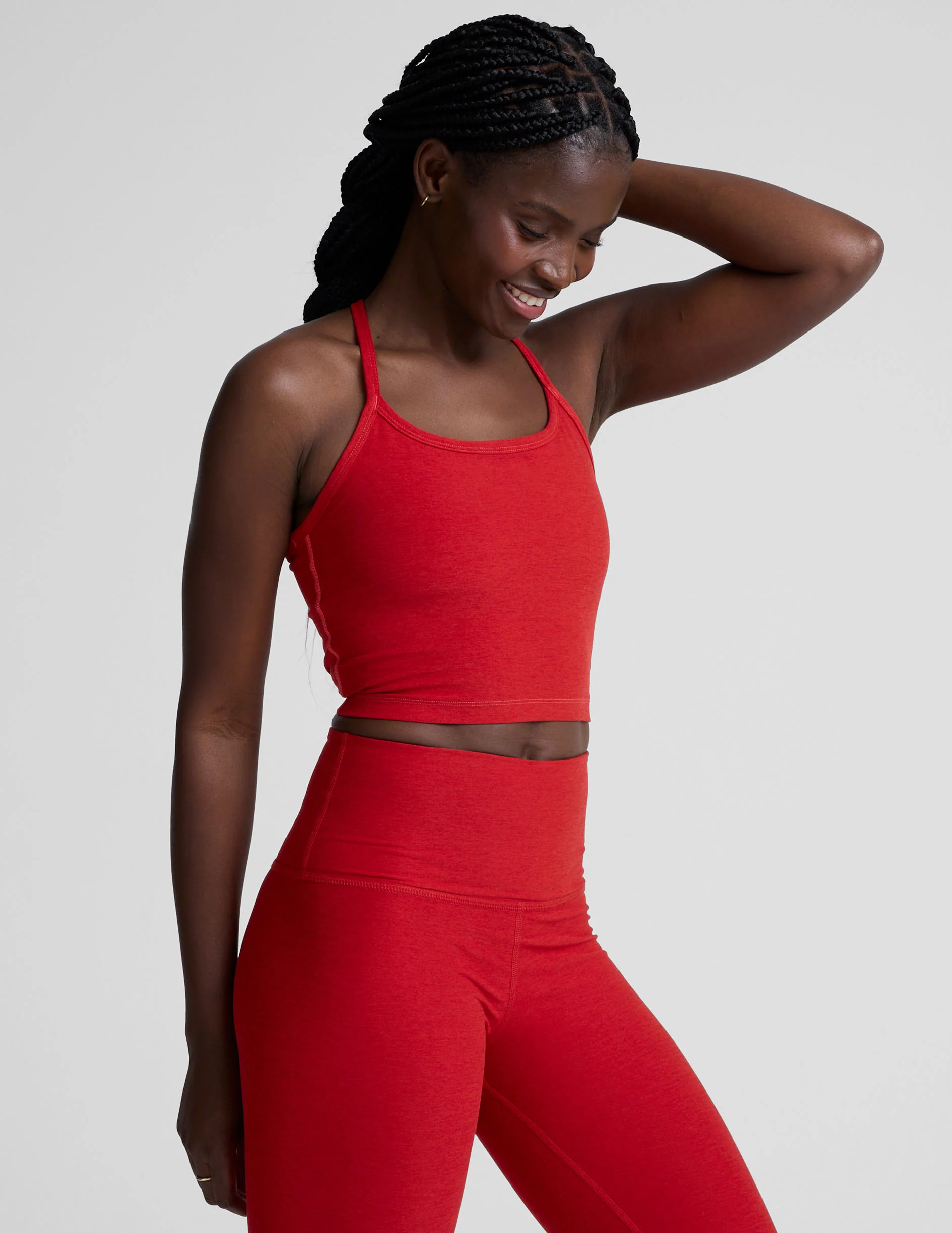 Spacedye Slim Racerback Cropped Tank | Beyond Yoga | Beyond Yoga