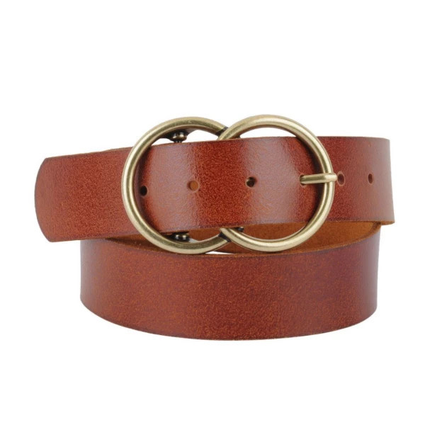 Women's Most Wanted Double Circle Buckle Belt Small Tan | Scheels