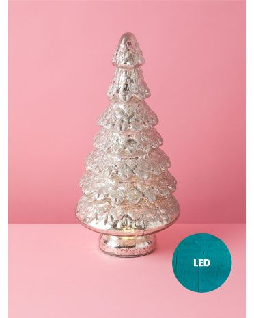 14in Led Light Up Glitter Tree | HomeGoods