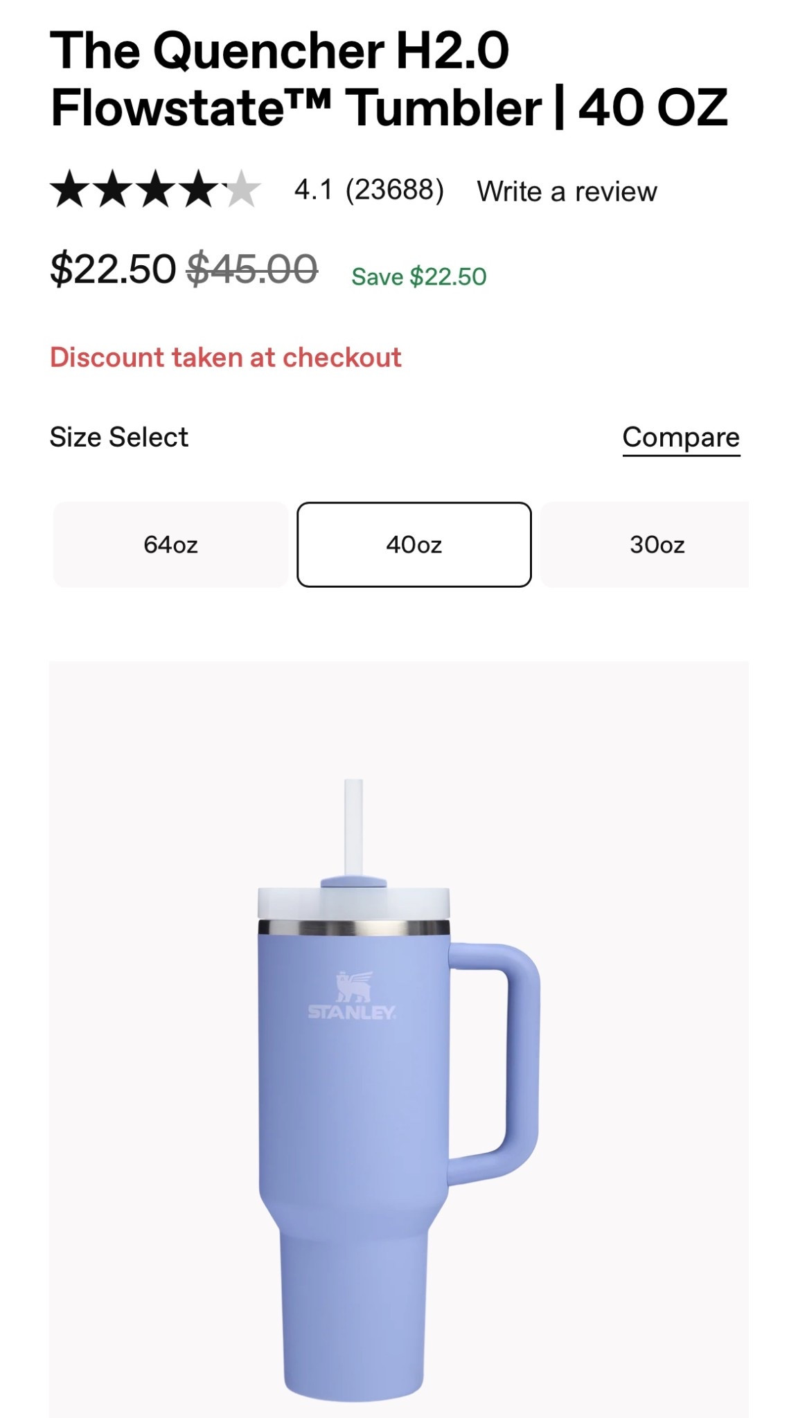 Stanley cup on sale 

#LTKSaleAlert #LTKFindsUnder50 #LTKSeasonal