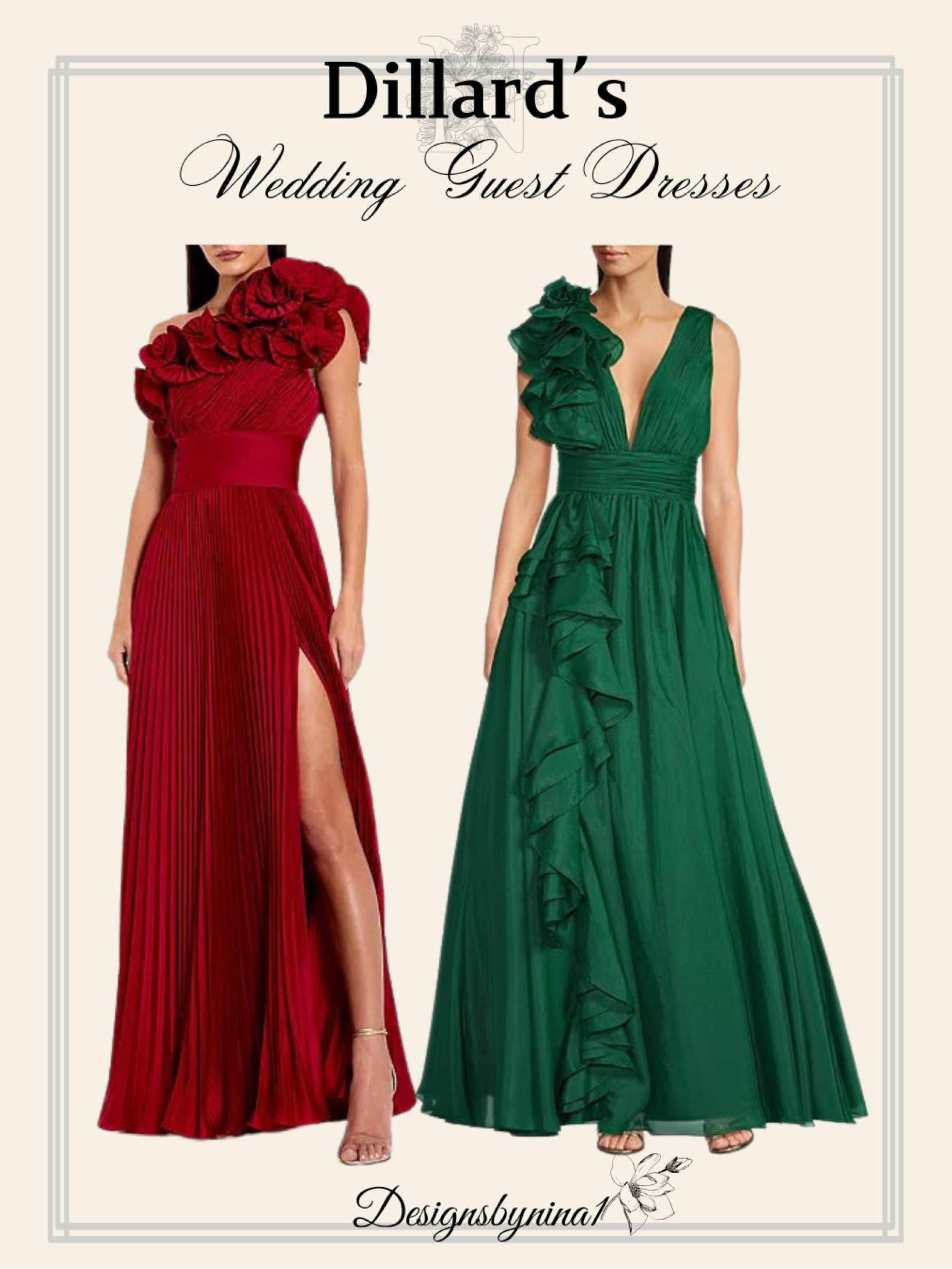 🤩Stunning Wedding Guest Dresses from Dillard’s! 

Fall Dresses | Holiday Party Dresses | Winter Wedding Guest Dresses | Red Dresses | Green Dresses 

#LTKStyleTip #LTKHoliday #LTKWedding