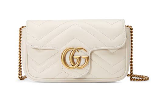 GG Marmont leather super mini bag | Gucci (US)