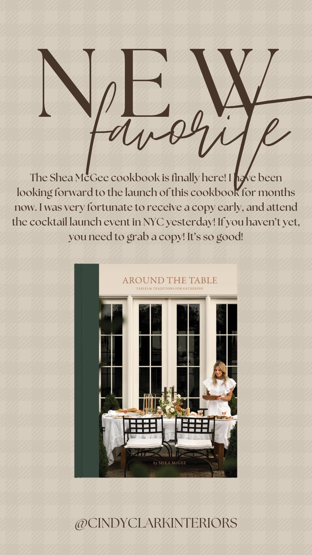 The Shea McGee cookbook is finally here! I have been looking forward to the launch of this cookbook for months now. I was very fortunate to receive a copy early, and attend the cocktail launch event in NYC yesterday! If you haven’t yet, you need to grab a copy! It’s so good!

#LTKHome