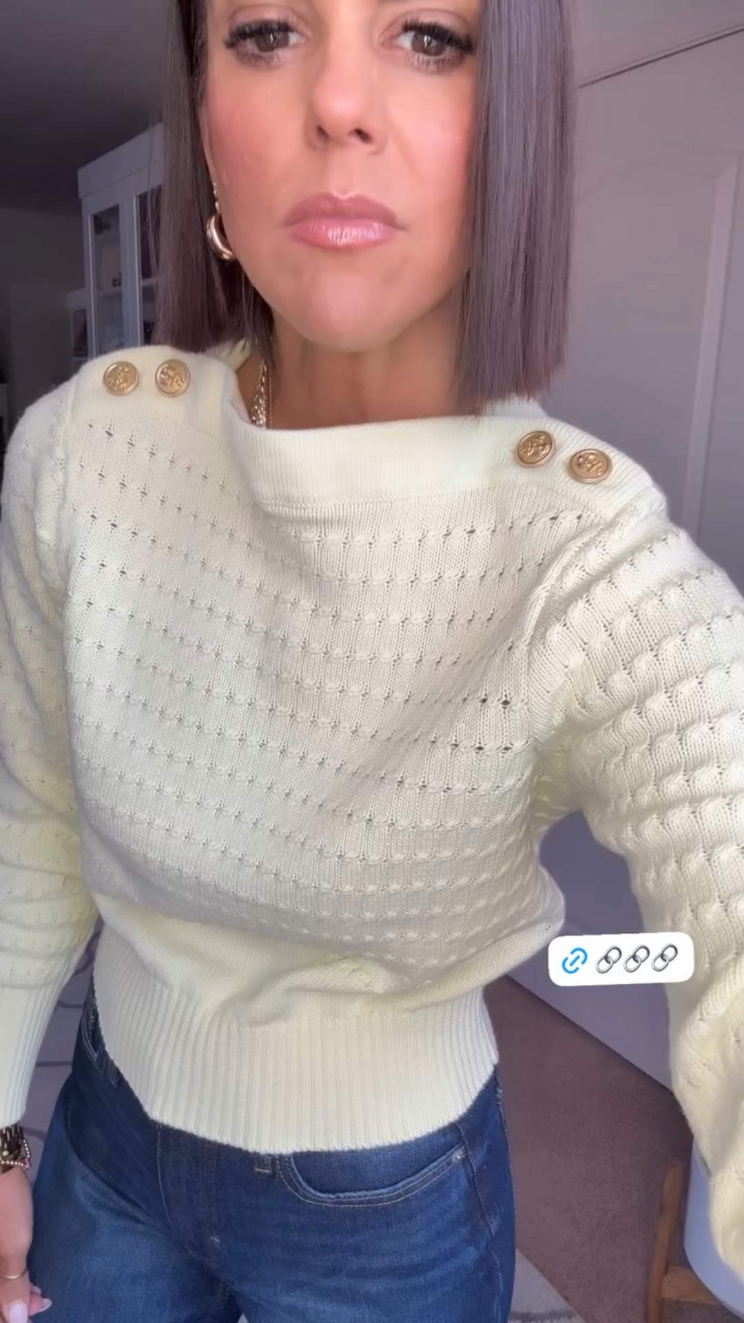 Size xs in Walmart sweater. Sized down one size to a zero in jeans 

#LTKdayinmylife #LTKSaleAlert #LTKgrwm