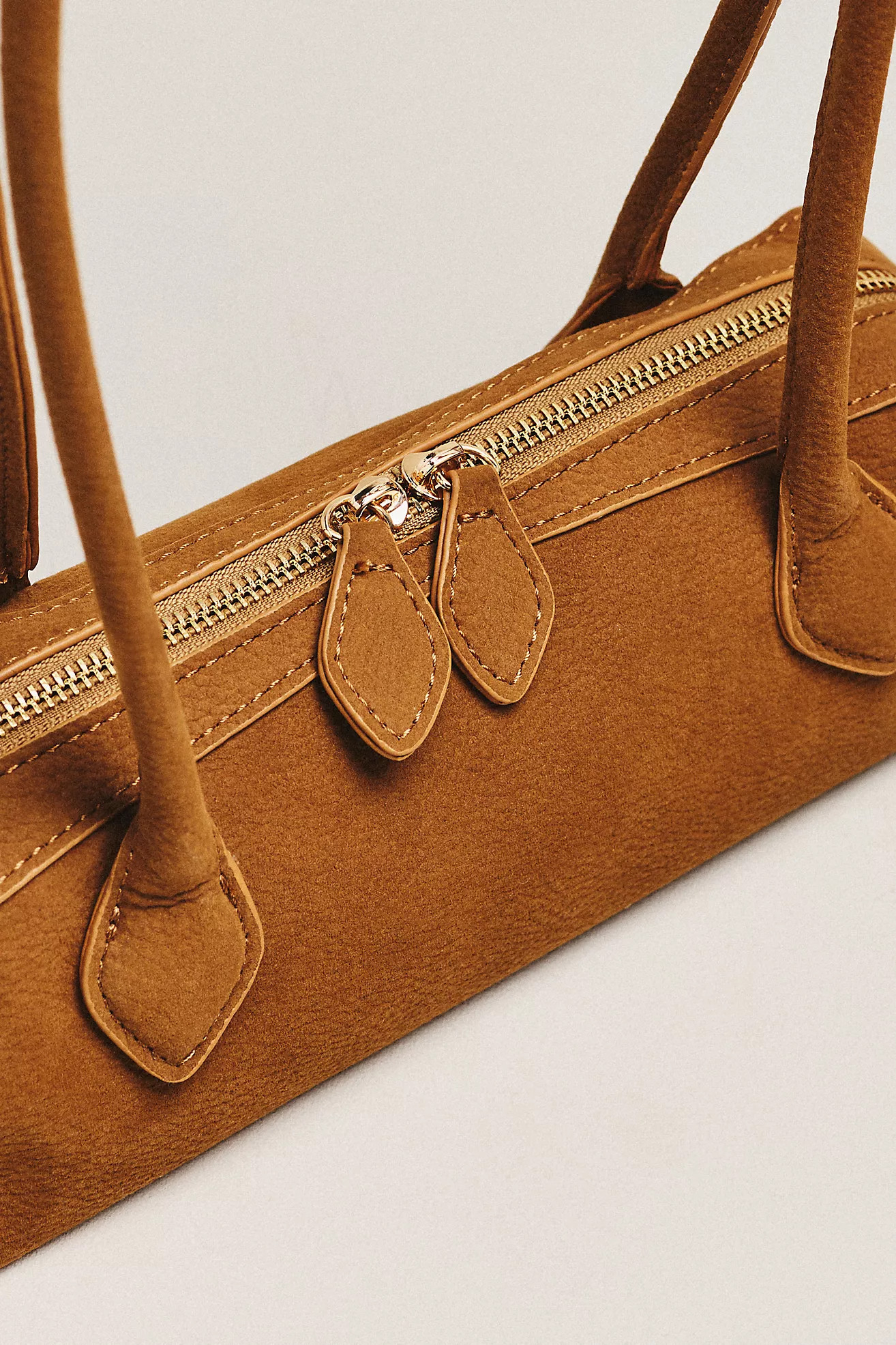 By Anthropologie Pebbled Faux-Leather East-West Bag | Anthropologie (US)