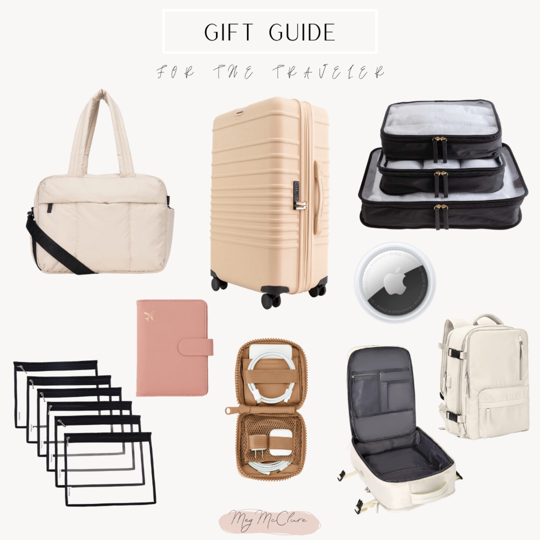 Gift Guide | For The Traveler ✈️

#LTKU #LTKeurope #giftguide #travelgiftguide #travel #christmas #christmasgiftideas #holidaygiftidea #suitcases #beis #truffle #amazonfinds #dufflebag #passport #toiletrybags #appleairtag #backpacks #thanksgiving #holidayoutfit #travelmusthaves #stockingstuffers

#LTKSeasonal #LTKHoliday #LTKtravel
