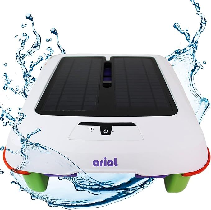Ariel Solar Breeze Automatic Robot Pool Cleaner - New 2023 Model - Solar Powered Pool Skimmer wit... | Amazon (US)
