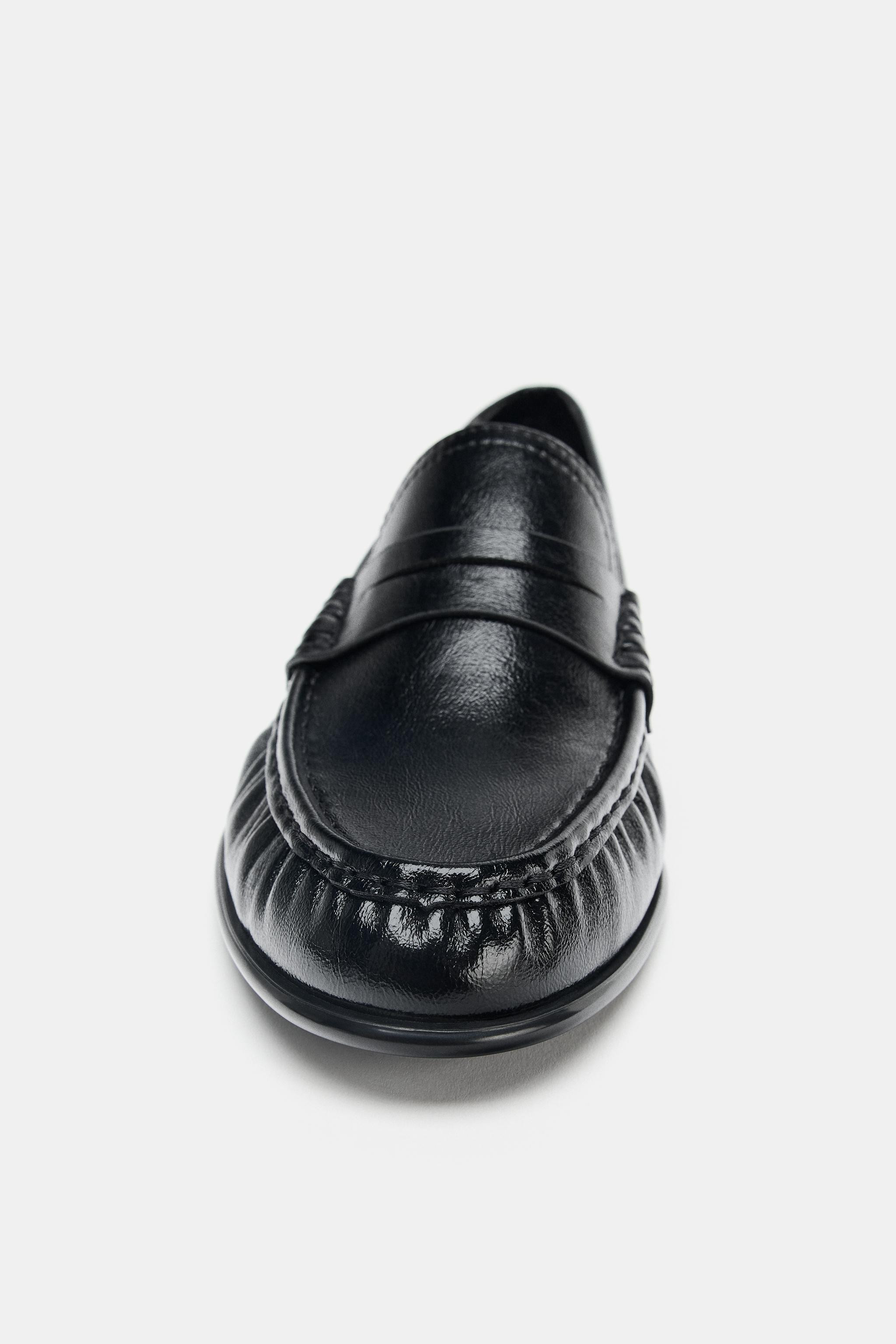 SOFT GATHERED LOAFERS | Zara AU