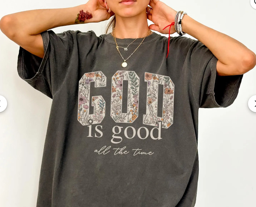20% off!

God is good Christian shirt Comfort Colors, Religious T-shirt for women, Bible verse shirt gift faith based graphic tshirt on sale etsy shop Jesus Christian outfit gift idea 

 #LTKSaleAlert