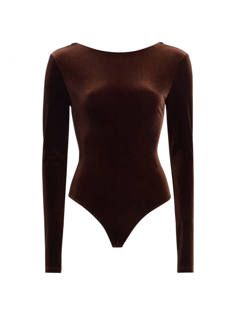 Agolde Corrin Velvet Bodysuit | Saks Fifth Avenue