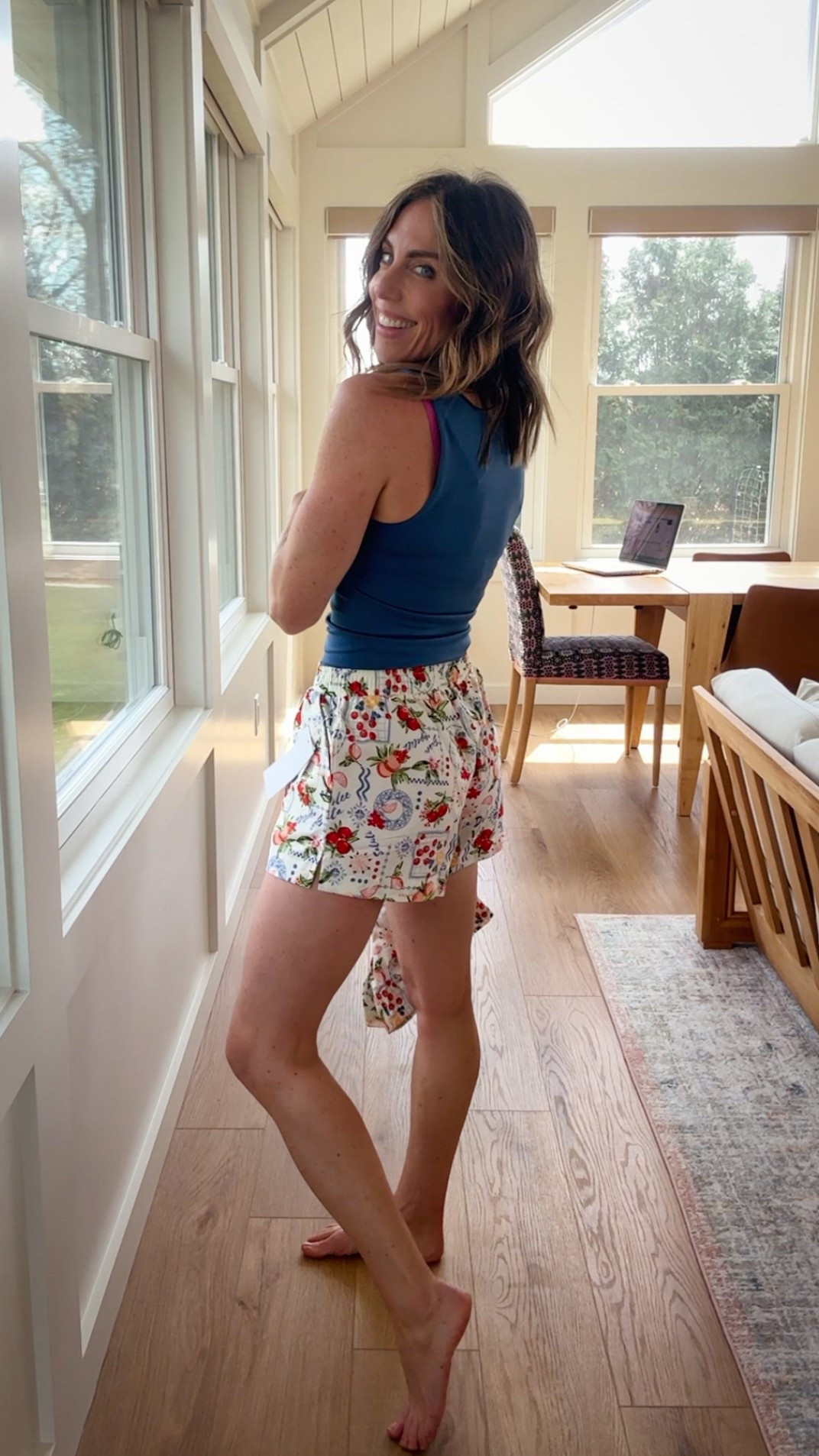 Target Tuesday with K! These fun printed boxers are great for a casual summer day and you know we love the target tanks!

#LTKPetite #LTKOver40 #LTKSeasonal