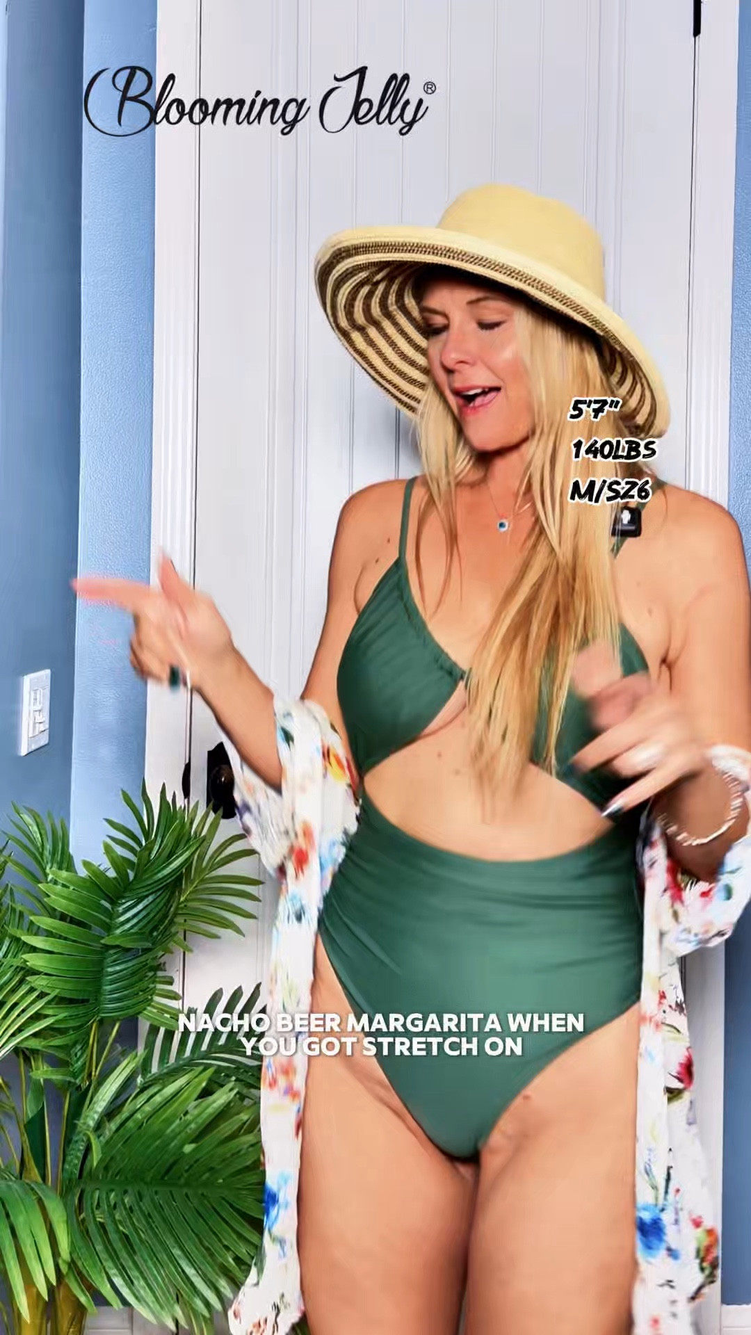 Nachos, beer, margaritas… that’s vacation 🍹

And this one-piece? It lets me enjoy all of it without overthinking anything. The fit is super comfortable, has that flattering smoothing feel, and the stretch makes it easy to move in all day.

It’s one of those pieces you can just throw on and live your vacation the way you want.

For reference, I’m 5’7”, 140 lbs, usually a size 6 on the bottom and small on top, and I’m wearing a medium.

Blooming Jelly is having their Super Brand Day from April 16th–22nd 👀 definitely the time to check it out.

Make sure you check for coupons, and don’t take my word for it—check out the reviews below.

#MySwimConfidence #DressForYourself #bathingsuit #swimsuit #vacation #tummycontrol #swimwear #swimdress #bloomingjelly #bloomingjellyswimsuit

#LTKSwim #LTKSaleAlert #LTKActive