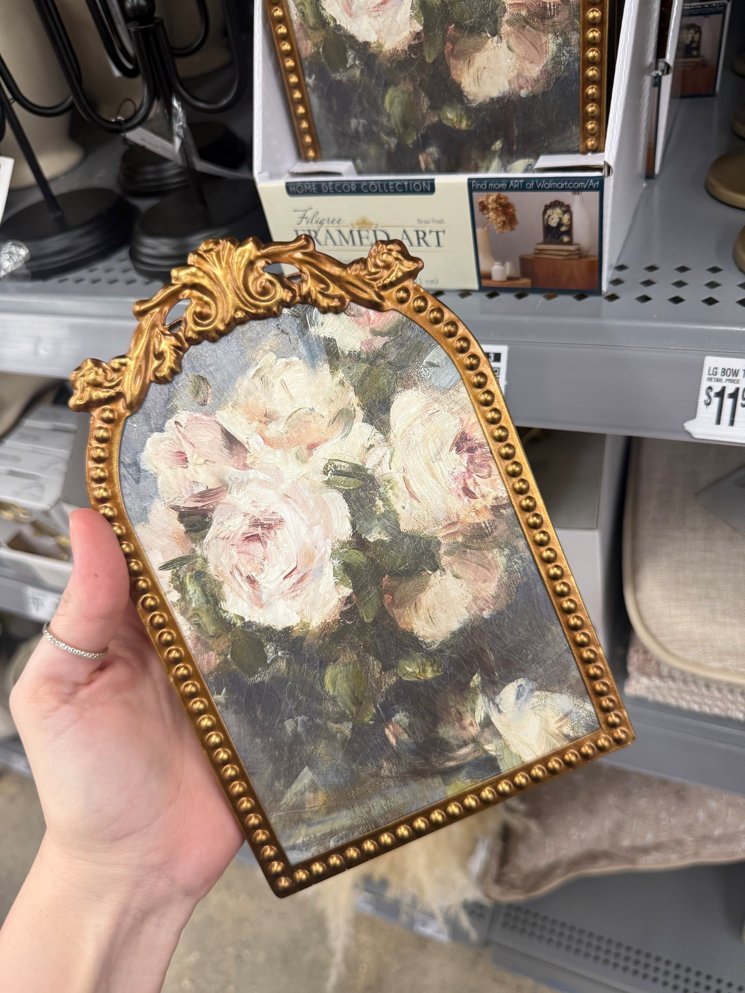 The prettiest gold accent framed painting at Walmart 

#LTKHome