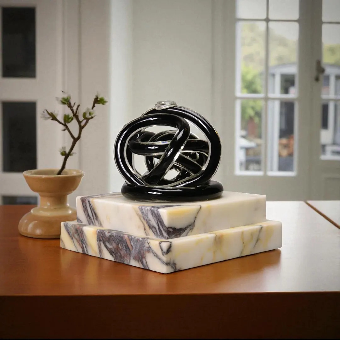 Calacatta Viola Marble Base: Modern Art Sculpture Display (7x7x2.5) - Etsy | Etsy (US)