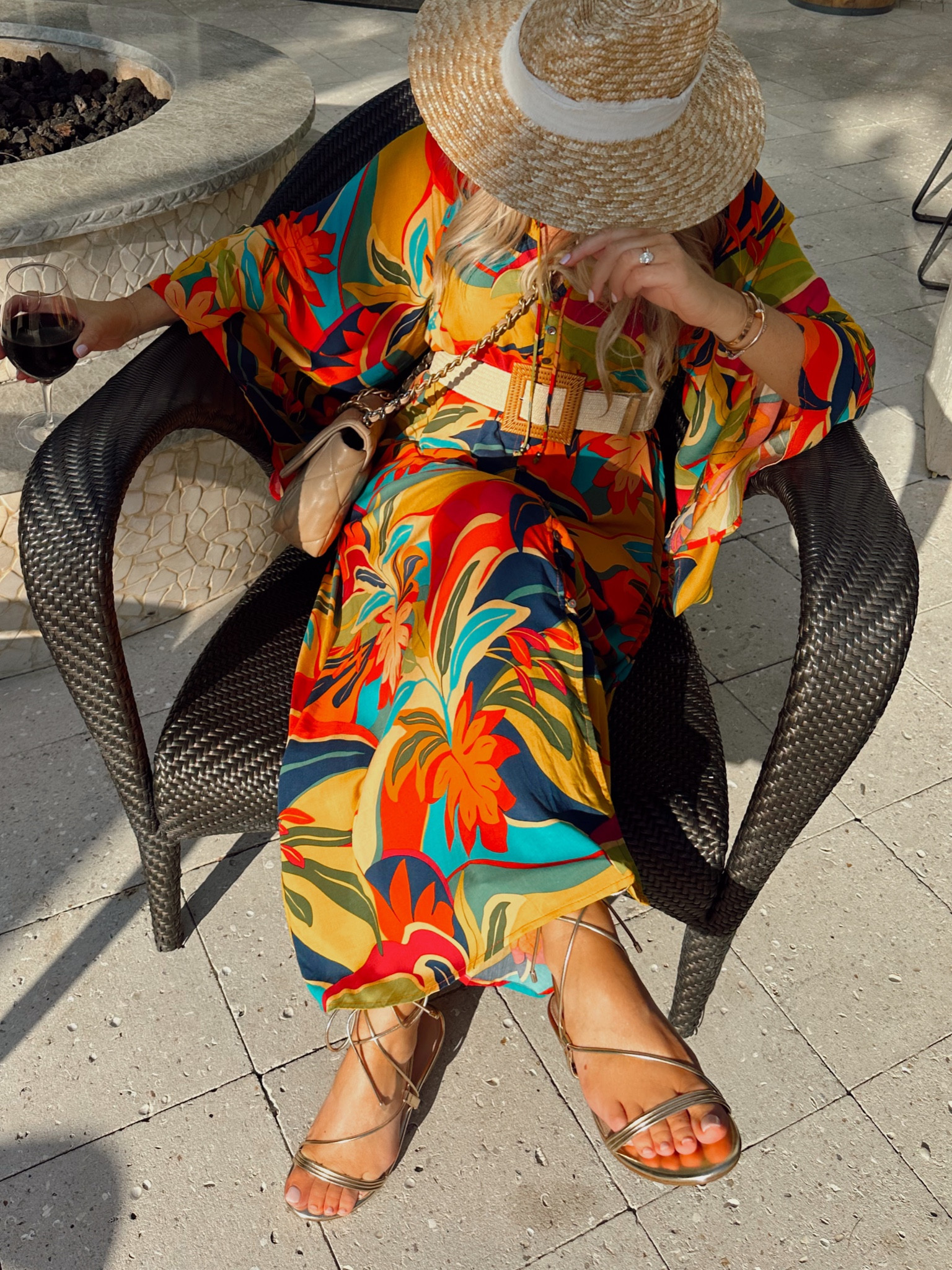 Riviera Sun Tie Dye Summer Dress – Lightweight Rayon Beach Cover Up, Loose Fit, Sizes S-3X - View #6