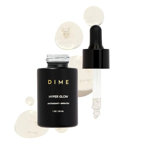 DIME Beauty Hyper Glow Serum, 15% Vitamin C Face Serum for Brightening Dull Skin, Dark Spot Corrector, 1 oz / 30 ml | Amazon (US)