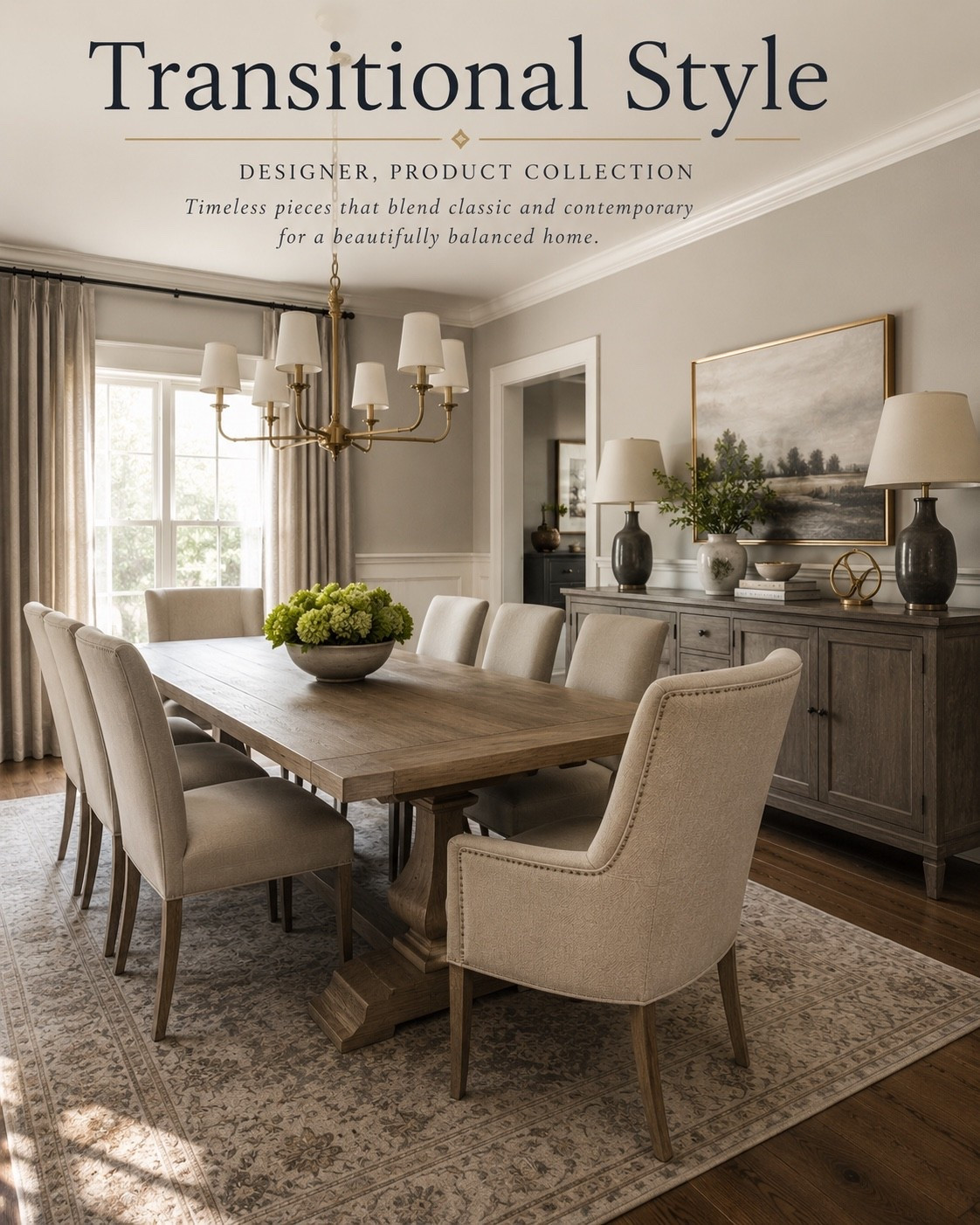 If you love timeless interiors that feel warm, elegant, and effortlessly collected, this Transitional Style collection is full of designer favorites. I’ve rounded up beautiful furniture, lighting, rugs, bedding, and accessories that blend classic details with clean lines to create a home that never feels trendy. These are the kinds of versatile pieces I recommend when designing spaces that will look just as beautiful years from now as they do today.

Hashtags:#TransitionalStyle #InteriorDesign #HomeDecor #DesignerFavorites

#LTKHome