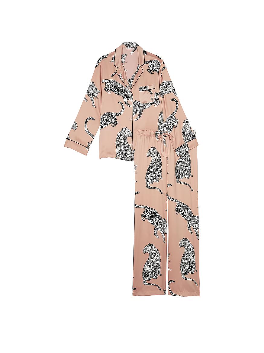 Buy Satin Long Pajama Set - Order Pajamas Sets online 5000000279 - Victoria's Secret US | Victoria's Secret (US / CA )
