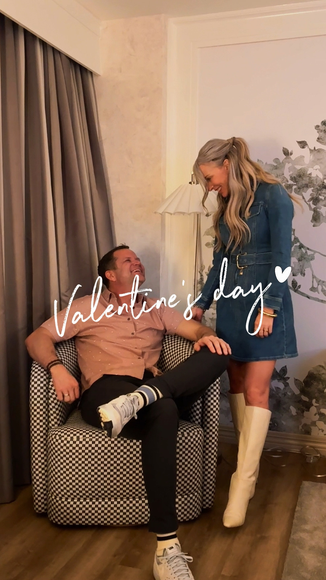 Sweet like chocolate.
Structured like denim.
Tall boots.
A little surprise underneath… just for him. ❤️

After all these years, we still know how to keep it interesting.
Happy Valentine’s Day.
Dress sexy. Eat the chocolate. Love fiercely.

#ValentinesVibes #MarriedLife #DateNightStyle 

#LTKValentine