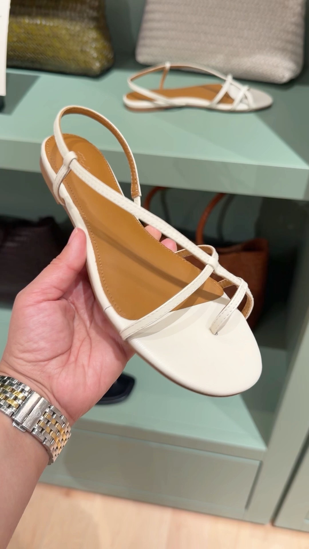 Madewell sandals on sale 25% off with code SUNNY. Popped into Madewell this weekend and came home with these pretty strappy leather sandals. Love the comfortable padded footbed and asymmetrical strappy design. Available in 4 colors. Grab a pair while they’re on sale!

#LTKxMadewell #LTKSaleAlert #LTKOver40