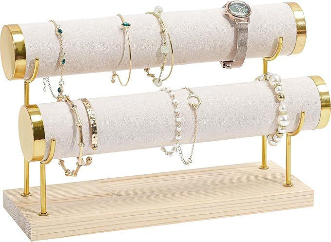 ProCase Bracelet Holder Display Bracelet Organizer Stand, Gold Detachable Bangle Storage Rack for... | Amazon (US)