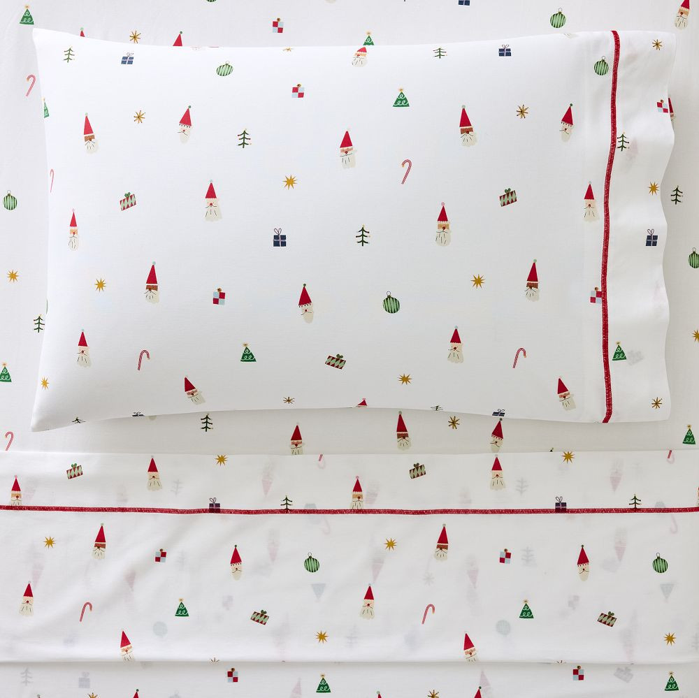 Modern Santa Sheet Set | West Elm (US)