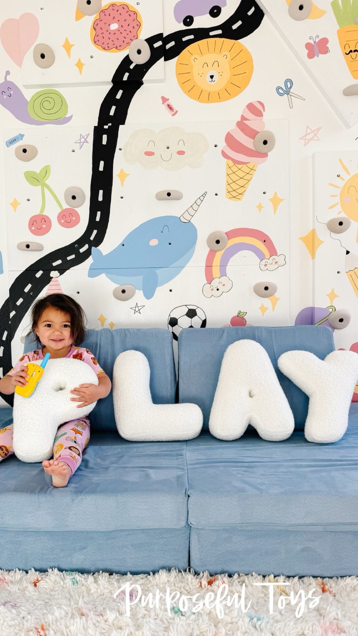 ✨25% off for a limited time today! 🙌🏼

Our girls are loving their playroom and as  much as we are all obsessed with the rock wall, the PILLOWS are SO fun! 😍They’re huggable, comfy, encourage play, and are just so darn cute! 

To see more about the playroom, head to purposefultoys.com ✨

#LTKHoliday #LTKGiftGuide #LTKKids