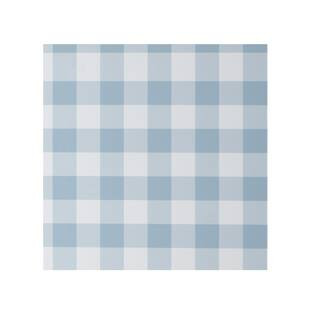 Gingham Blue Peel and Stick Removable Wallpaper Panel (covers approx. 26 sq. ft.) | The Home Depot