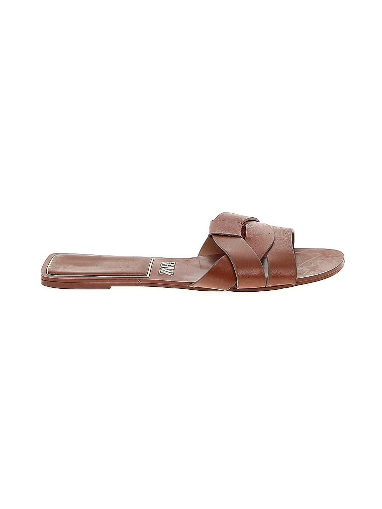 Zara Sandals: Brown Shoes - Size 38 | ThredUp