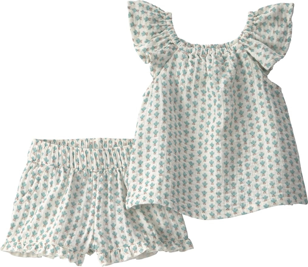 little planet by carter's Baby Girls' 2-piece Shorts Set Made With Organic Cotton | Amazon (US)