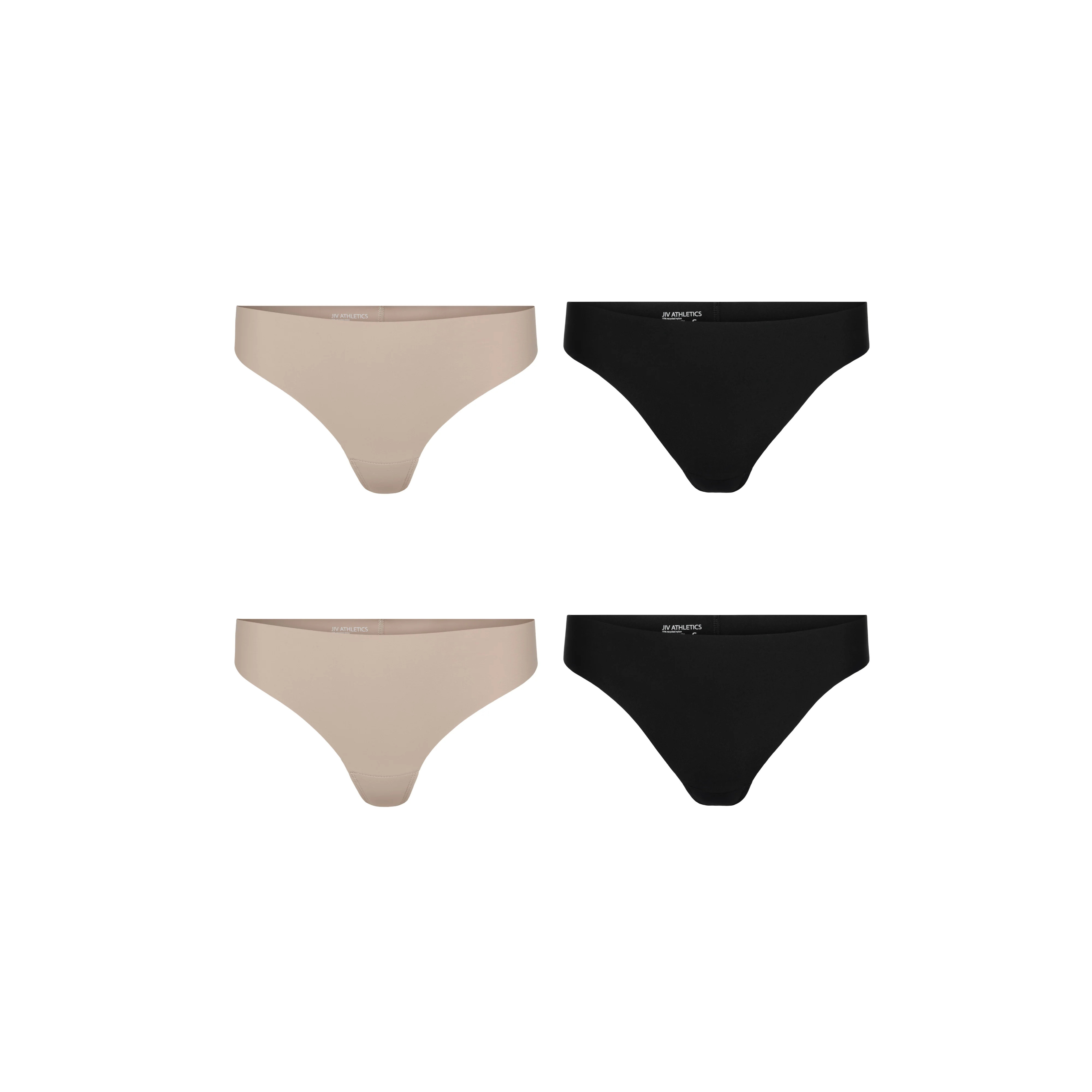 Mid Rise Bundle - Pack of 4 | JIV ATHLETICS